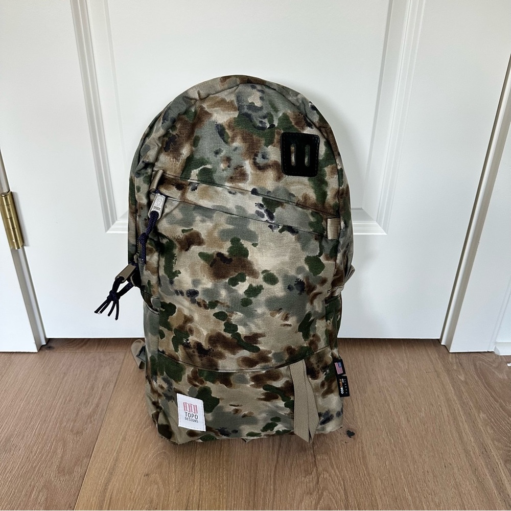 🆕Topo Designs Trip Pack Covert Transitional Camo Backpack USA Made